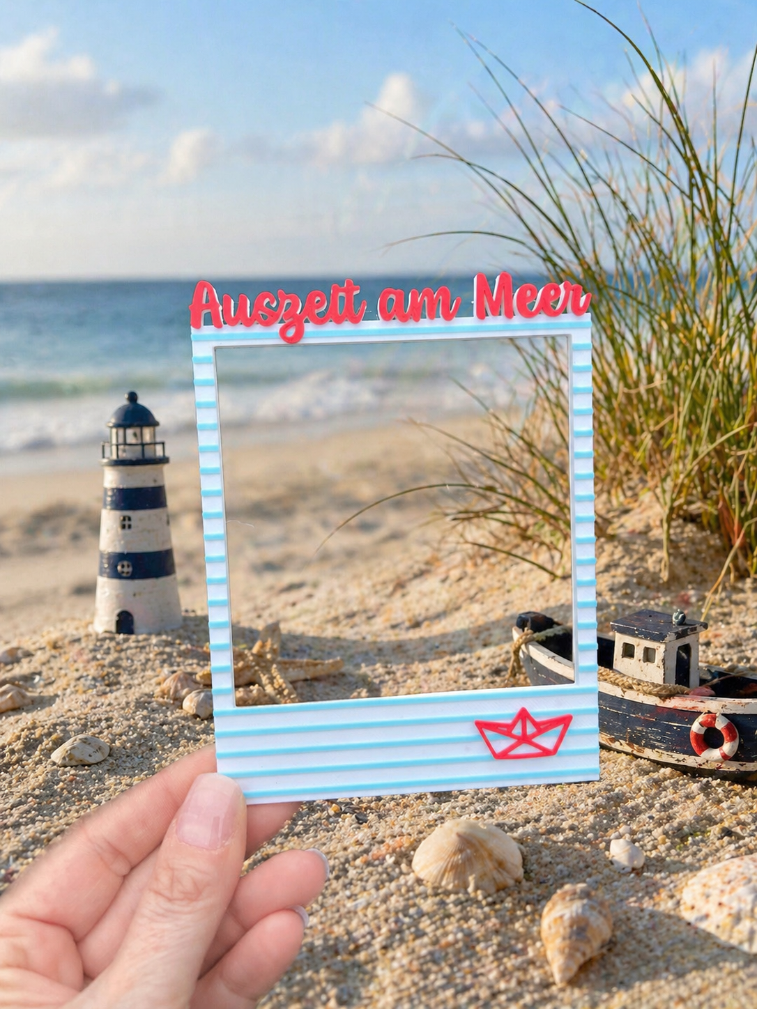 Fotorahmen Polaroid Selfie Bilderrahmen Maritim