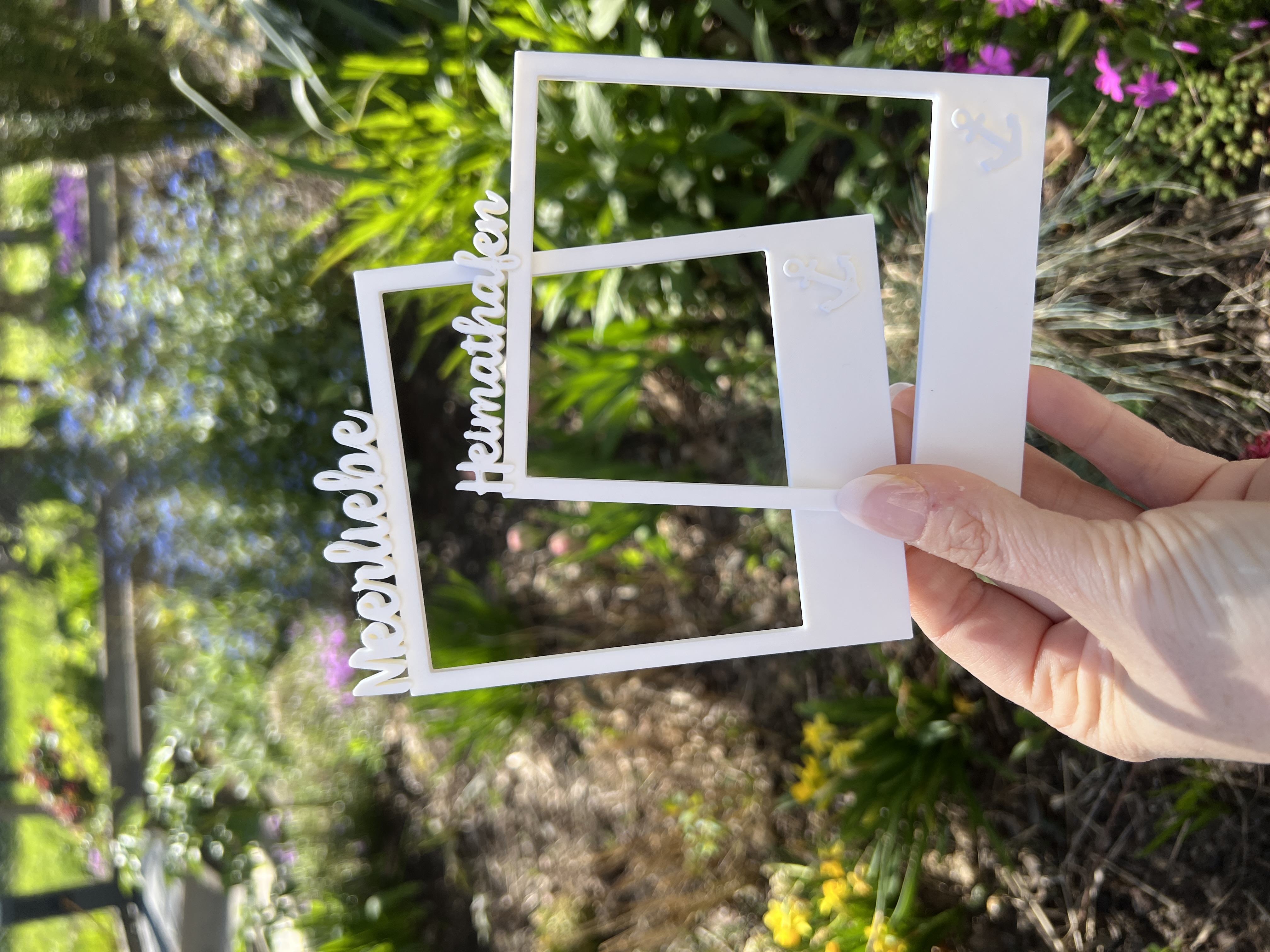 Fotorahmen Polaroid Selfie Bilderrahmen