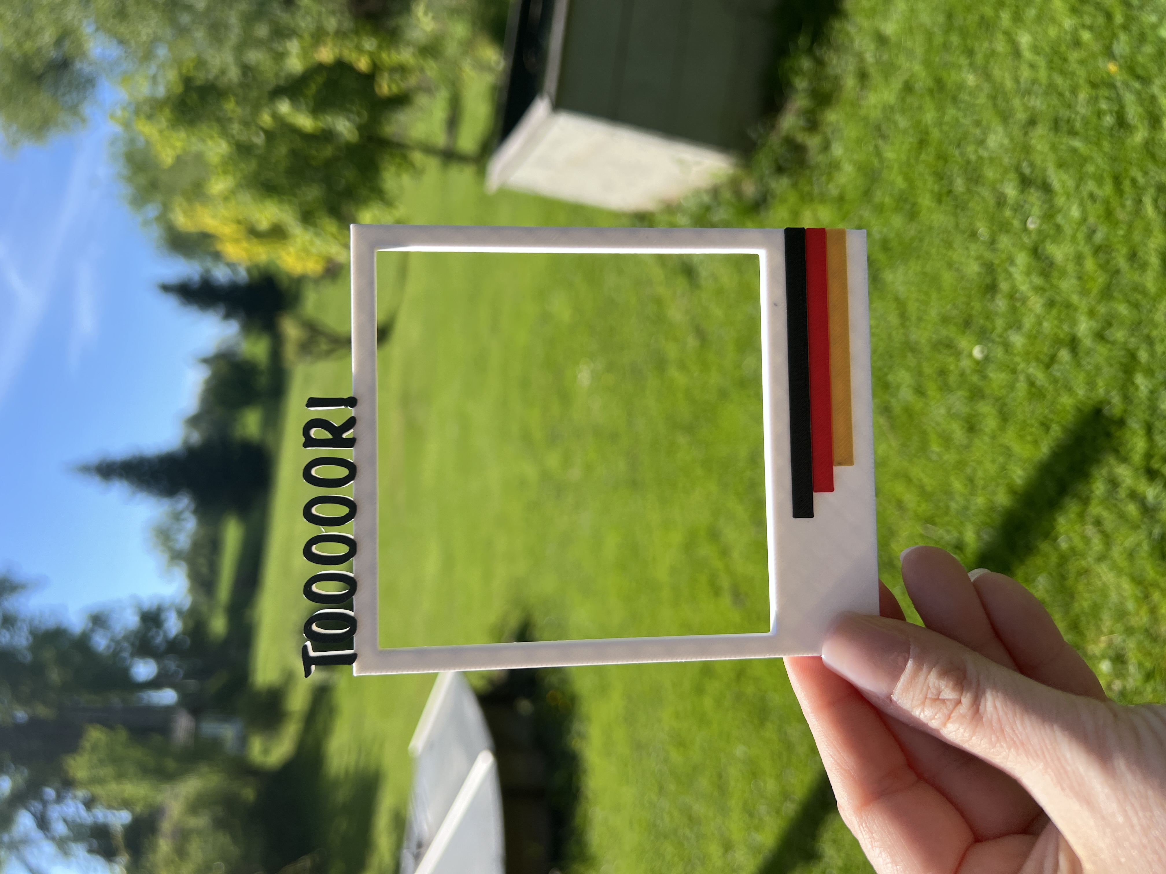 Fotorahmen Polaroid Selfie Bilderrahmen Fussball Weltmeisterschaft 2026