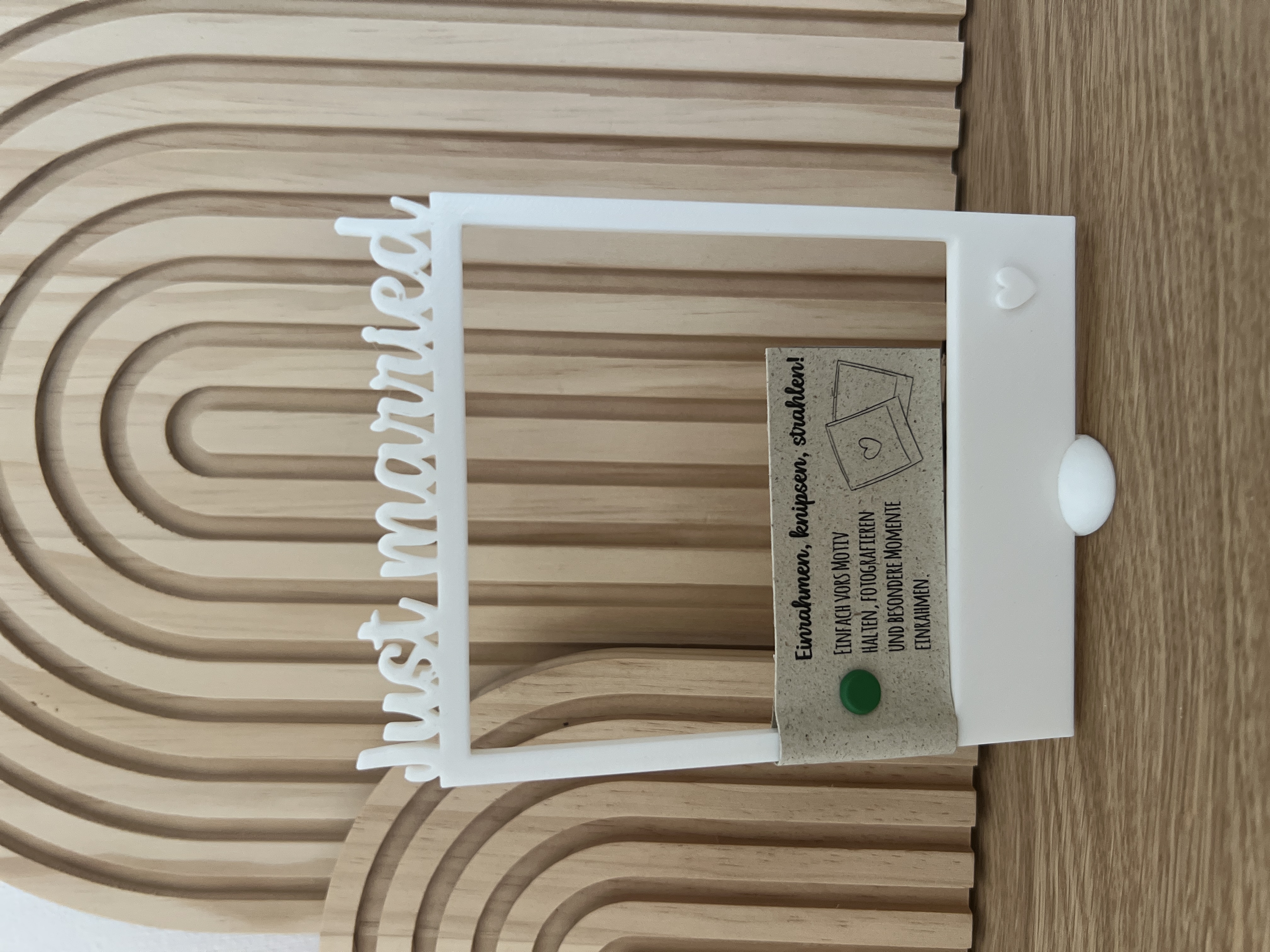 Fotorahmen Polaroid Selfie Bilderrahmen