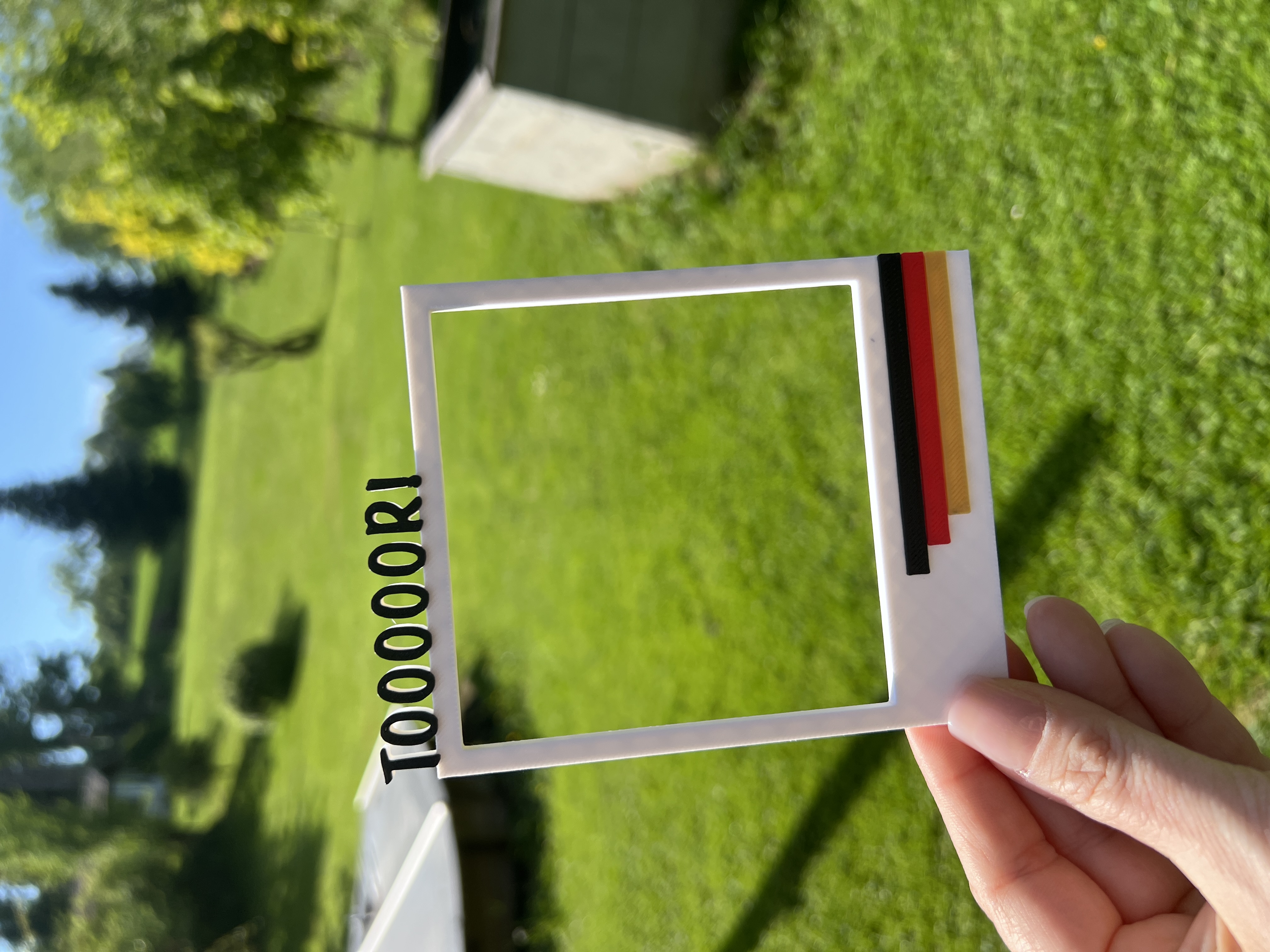 Fotorahmen Polaroid Selfie Bilderrahmen Fussball Weltmeisterschaft 2026