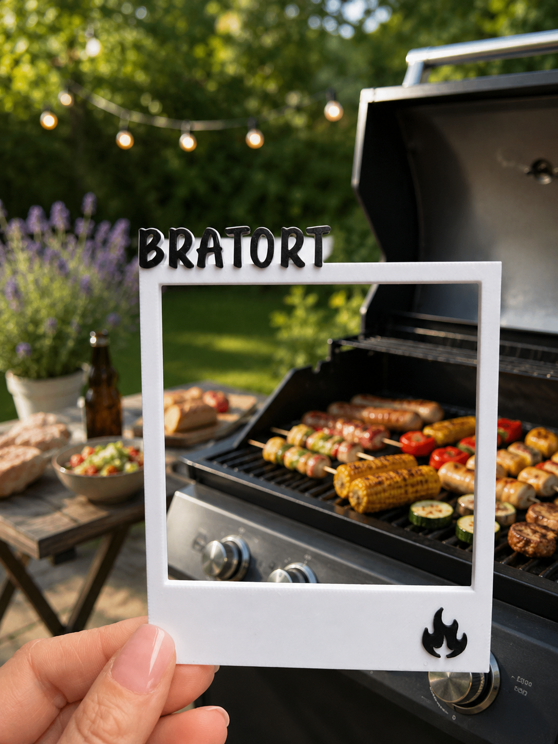 Fotorahmen Polaroid Selfie Bilderrahmen Grillen