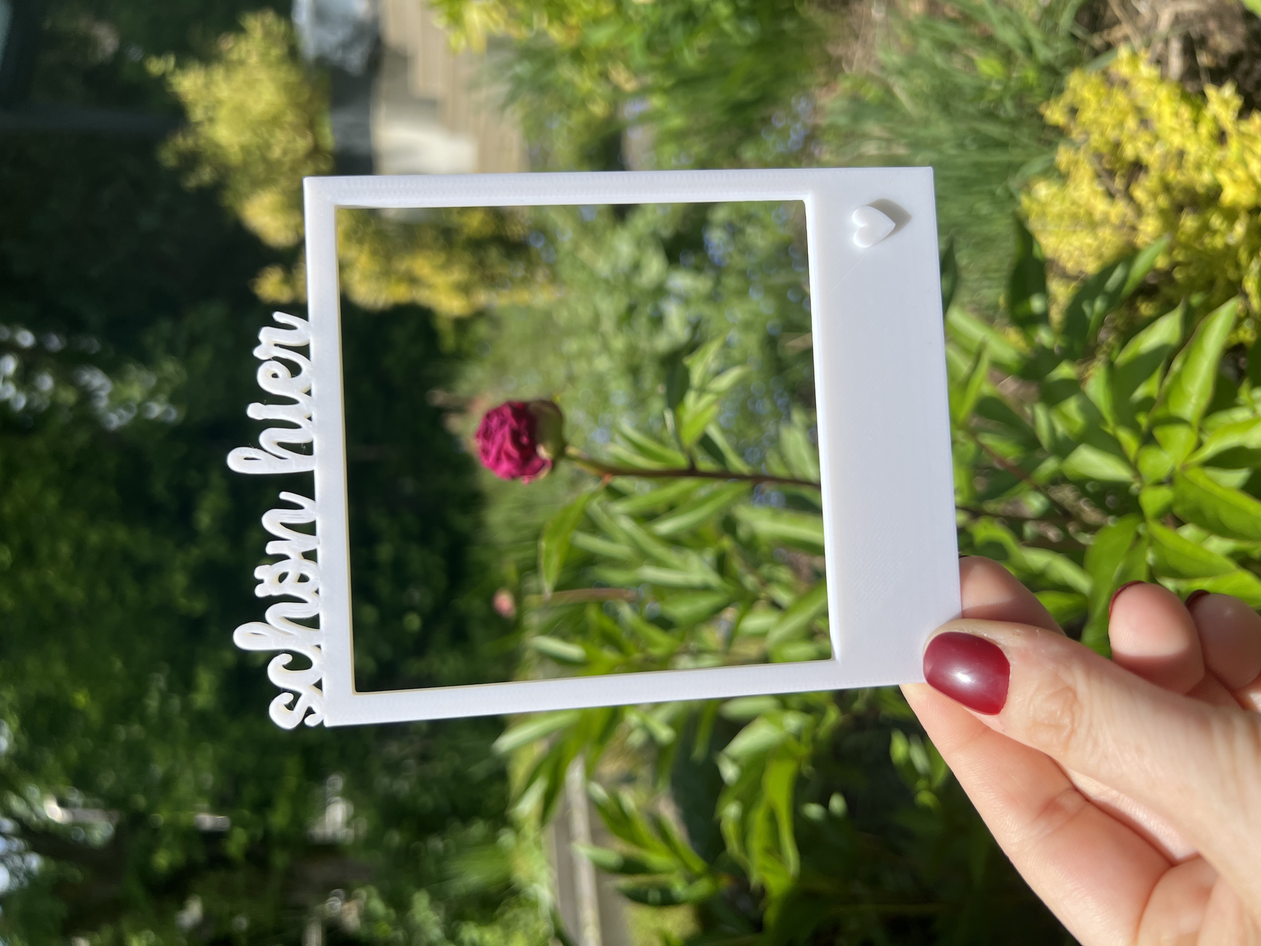Fotorahmen Polaroid Selfie Bilderrahmen