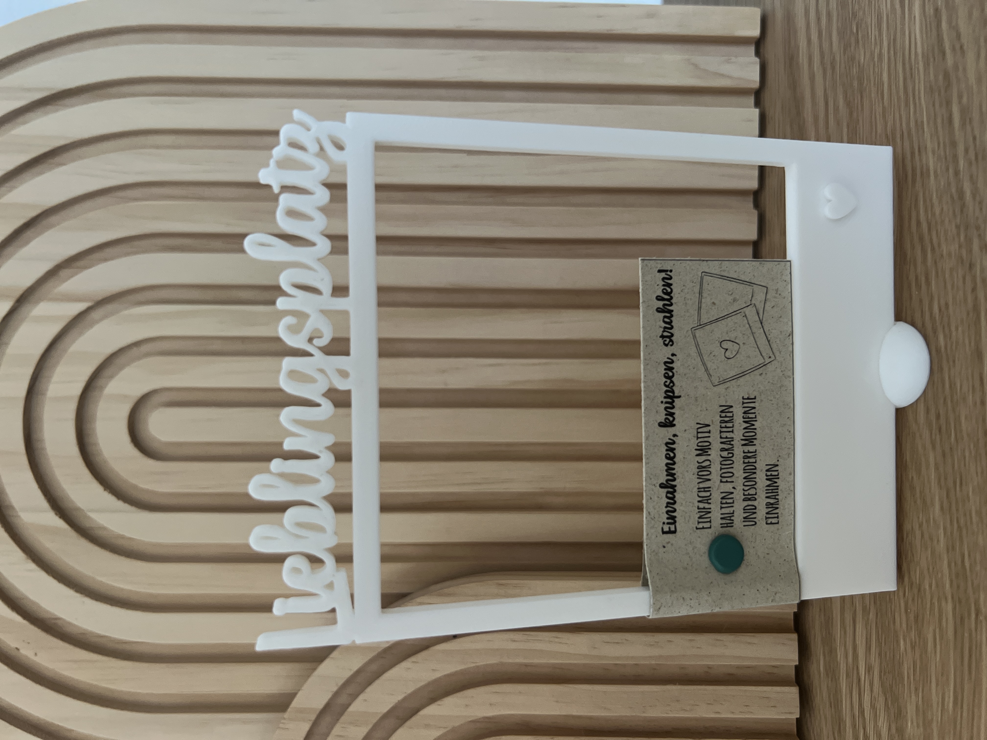 Fotorahmen Polaroid Selfie Bilderrahmen