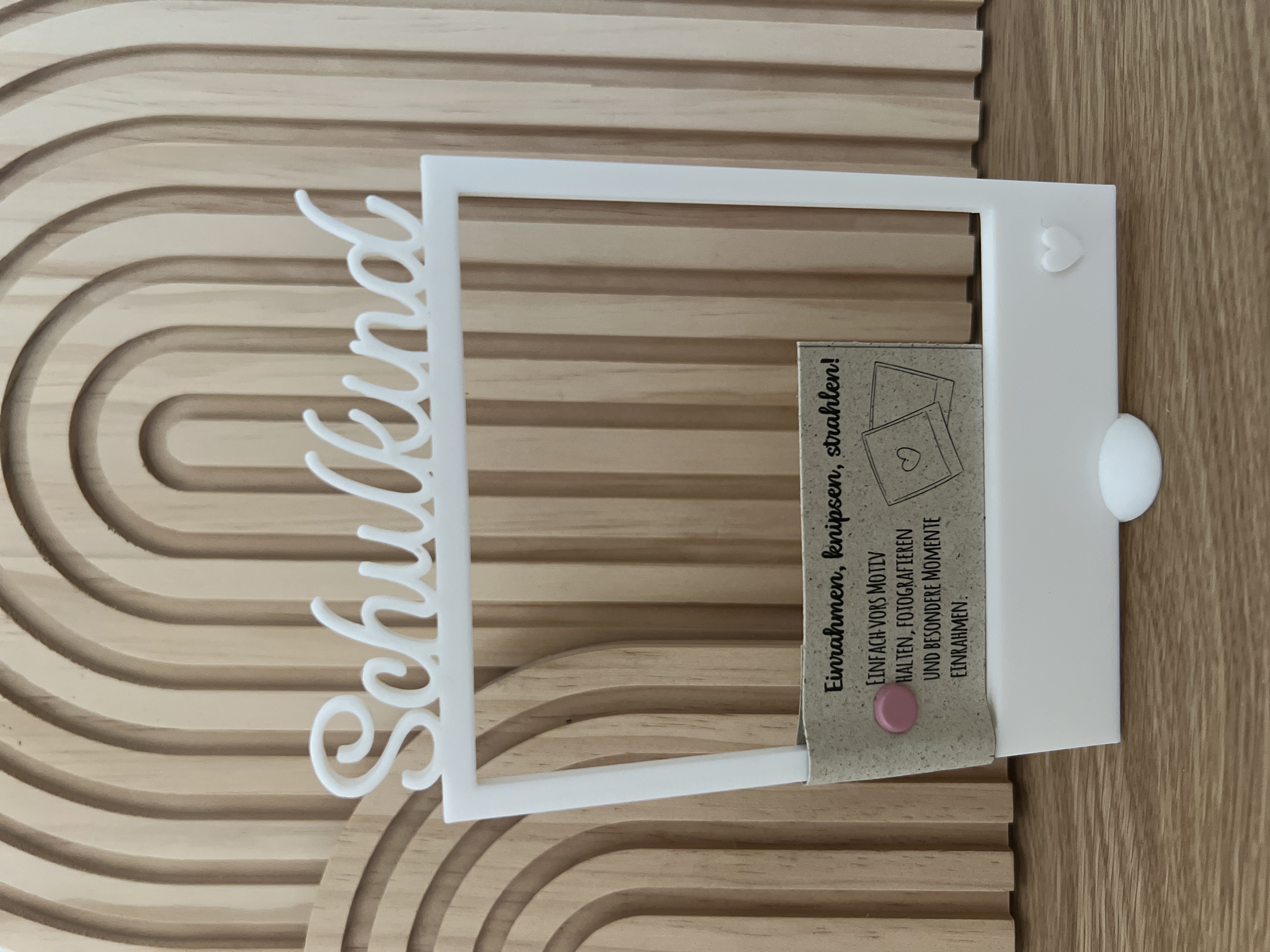 Fotorahmen Polaroid Selfie Bilderrahmen
